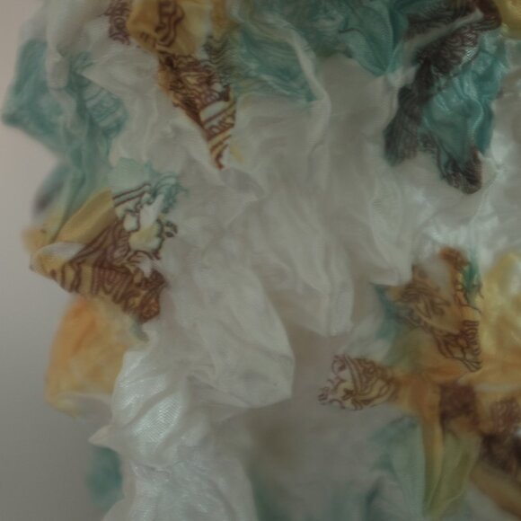 COPY - Popcorn bubble textured sunflower floral cardigan Fit S to XL - Picture 9 of 10